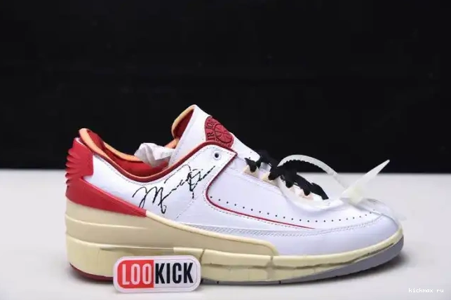Rep Jordan Low SP Retro DJ4375-106 Red 2 White Off-White 0605